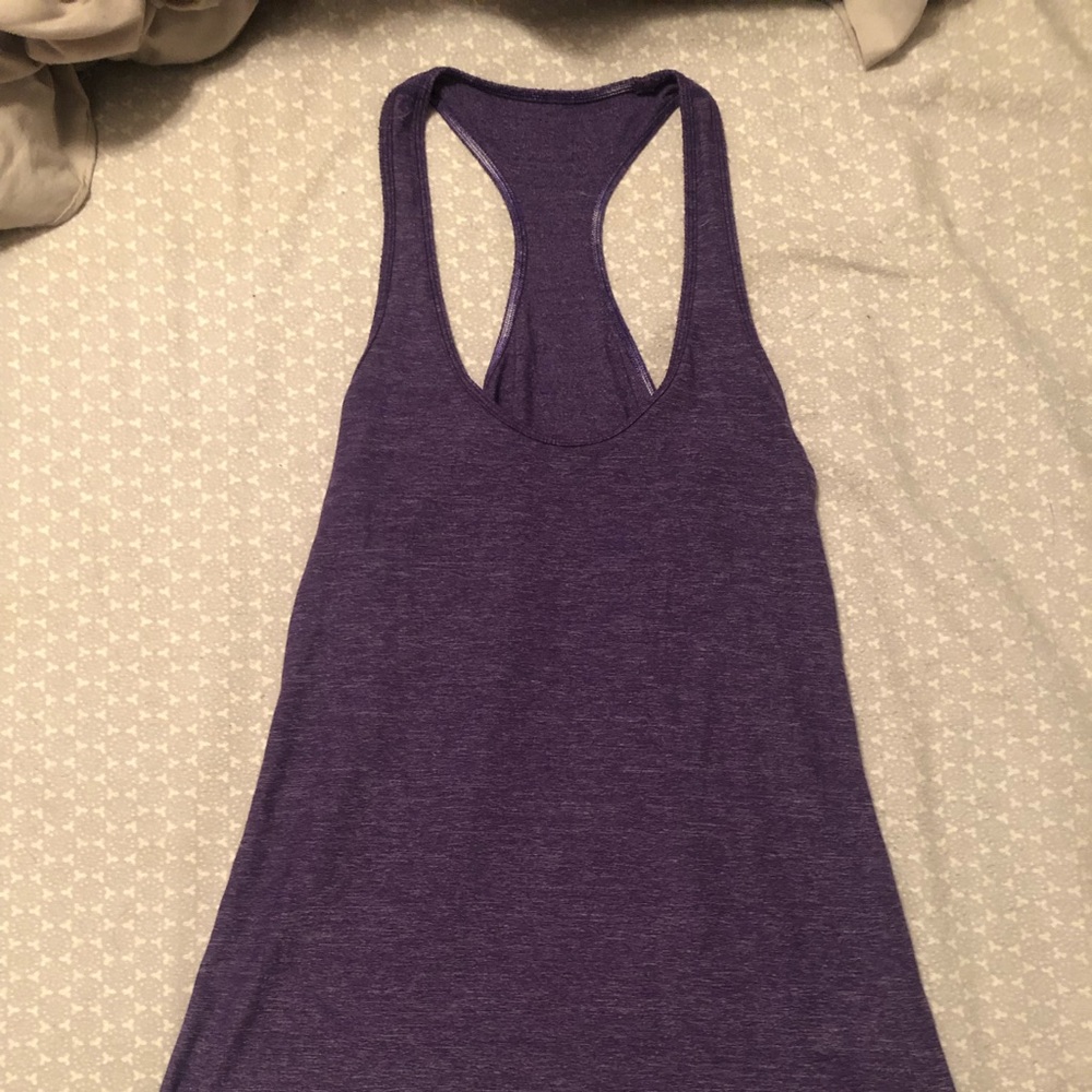 Purple lululemon tank